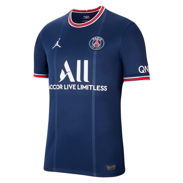 Tailandia Camiseta Paris Saint Germain 1ª 2021-2022 Azul